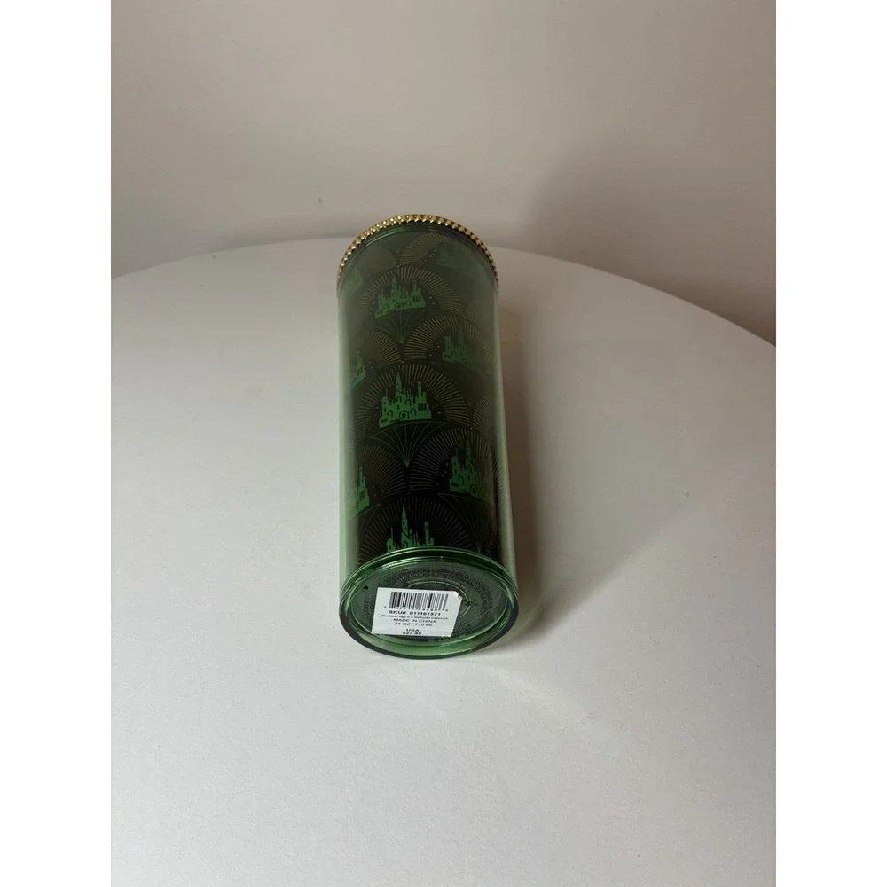 WICKED STARBUCKS CUP EMERALD CITY FULL SIZE NEW 2024 GREEN & GOLD‎